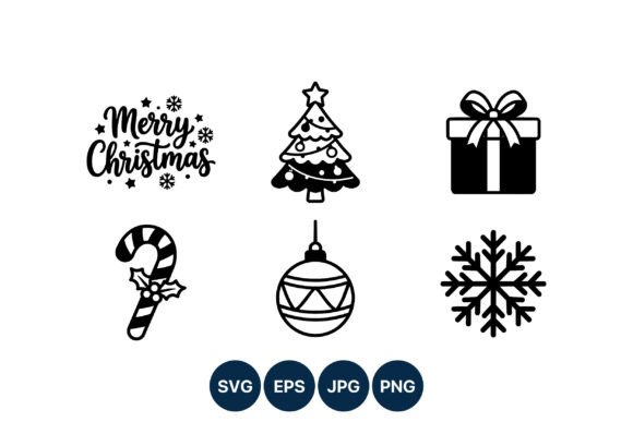 Review: Merry Christmas Icons for Handmade Graphics